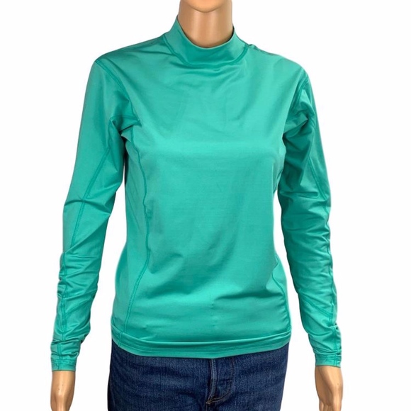Patagonia Tops - Patagonia Base Layer Long Sleeve Green Shirt
